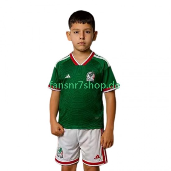 Mexiko fußball trikot WM 2026 Kinder Heim Kurzarm