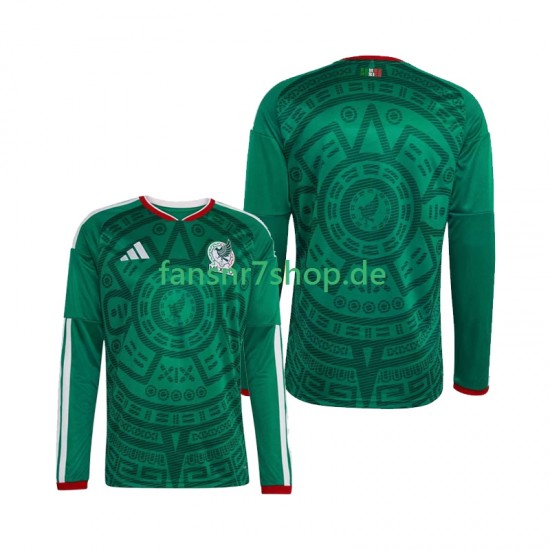 Mexiko fußball trikot WM 2026 Herren Heim Langarm