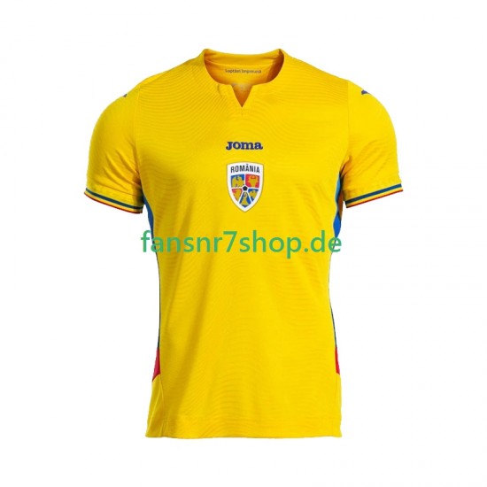 Rumänien fußball trikot Herren Heim 2025 Kurzarm