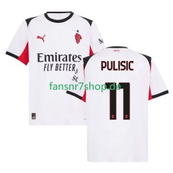 AC Mailand fußball trikot Christian Pulisic 11 Herren Auswärts 2025-2026 Kurzarm