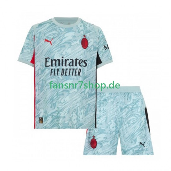 AC Mailand fußball trikot Torhüter Kinder Heim 2025-2026 Kurzarm