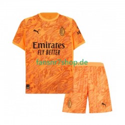AC Mailand fußball trikot Torhüter Kinder Ausweich 2025-2026 Kurzarm
