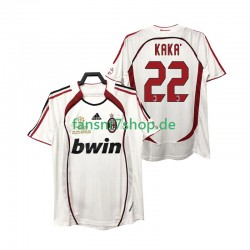 AC Mailand fußball trikot KAKA 22 2007 Herren Auswärts Retro 2006 Kurzarm