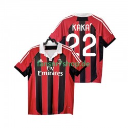 AC Mailand fußball trikot KAKA 22 2012 2013 Herren Heim Retro Kurzarm