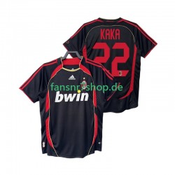 AC Mailand fußball trikot KAKA 22 2007 Herren Ausweich Retro 2006 Kurzarm
