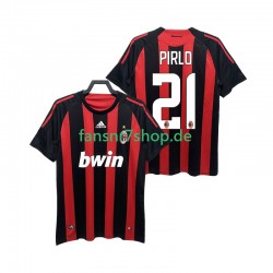 AC Mailand fußball trikot RIRLO 21 2009 Herren Heim Retro 2008 Kurzarm