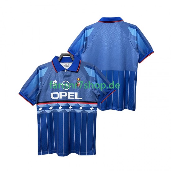 AC Mailand fußball trikot 1995 1996 Herren Auswärts Retro Kurzarm