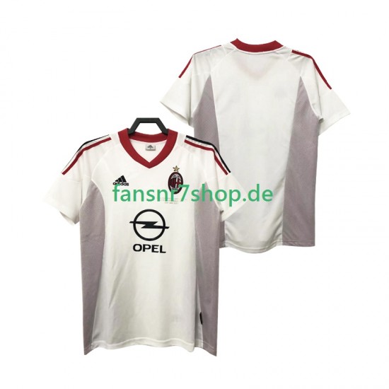AC Mailand fußball trikot 2005 Herren Auswärts Retro 2004 Kurzarm