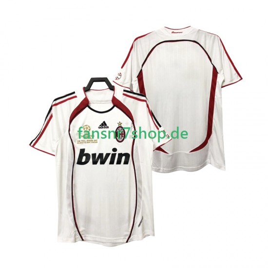 AC Mailand fußball trikot 2007 Herren Auswärts Retro 2006 Kurzarm