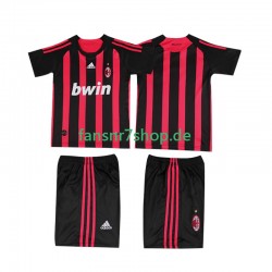 AC Mailand fußball trikot 2009 Kinder Heim Retro 2008 Kurzarm