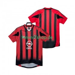 AC Mailand fußball trikot 2005 Herren Heim Retro 2004 Kurzarm