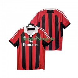 AC Mailand fußball trikot 2012 2013 Herren Heim Retro Kurzarm