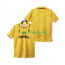 AC Mailand fußball trikot 1995 1996 Herren Ausweich Retro Kurzarm