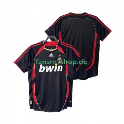 AC Mailand fußball trikot 2007 Herren Ausweich Retro 2006 Kurzarm