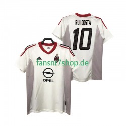 AC Mailand fußball trikot rui costa 10 2005 Herren Auswärts Retro 2004 Kurzarm