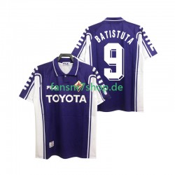 AC Florenz fußball trikot BASTUTA 9 2000 Herren Heim Retro 1999 Kurzarm