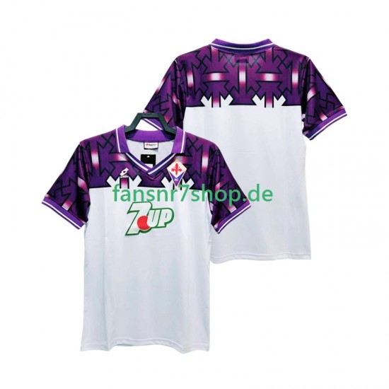 AC Florenz fußball trikot 1992 1993 Herren Auswärts Retro Kurzarm AC Florenz fußball trikot 1992 1993 Herren Auswärts Retro Kurzarm