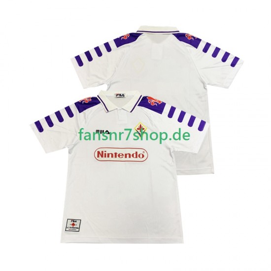AC Florenz fußball trikot 1998 Herren Auswärts Retro 1999 Kurzarm AC Florenz fußball trikot 1998 Herren Auswärts Retro 1999 Kurzarm