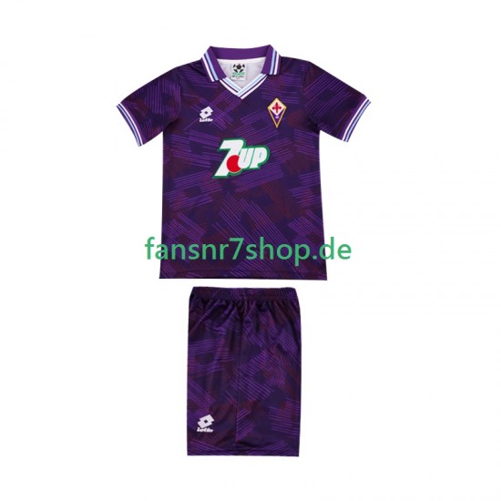 AC Florenz fußball trikot 1992 1993 Kinder Heim Retro Kurzarm AC Florenz fußball trikot 1992 1993 Kinder Heim Retro Kurzarm