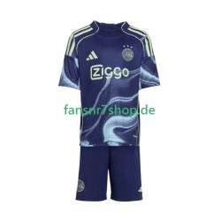 Ajax Amsterdam fußball trikot Kinder Auswärts 2025-2026 Kurzarm