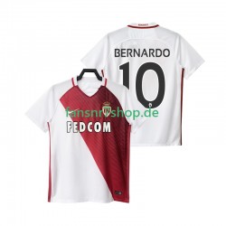 AS Monaco fußball trikot BERNARDO 10 2016 2017 Herren Heim Kurzarm