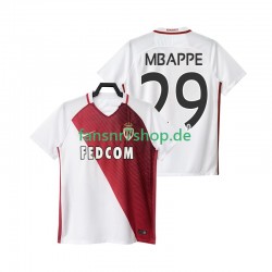 AS Monaco fußball trikot Mbappé 29 2016 2017 Herren Heim Kurzarm
