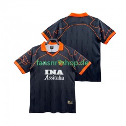 AS Rom fußball trikot 1998 Herren Auswärts Retro 1999 Kurzarm