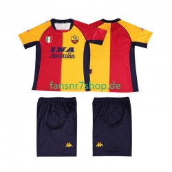 AS Rom fußball trikot 2001 Kinder Heim Retro Kurzarm
