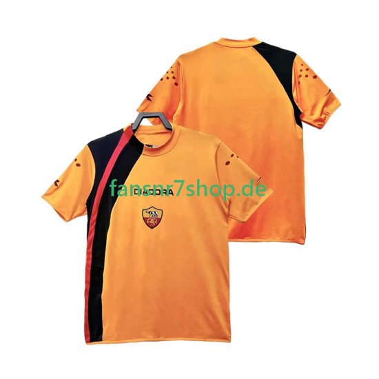 AS Rom fußball trikot 2005 Herren Heim Retro 2006 Kurzarm