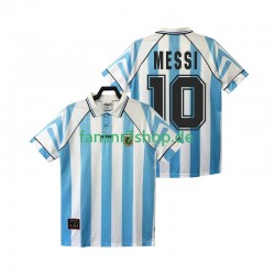 Argentinien fußball trikot Lionel Messi 10 1996 1997 Herren Heim Retro Kurzarm