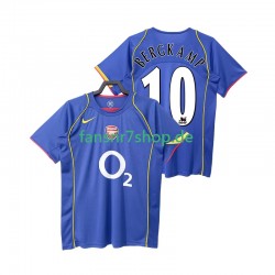 Arsenal fußball trikot BERGKAMP 10 2005 Herren Auswärts Retro 2004 Kurzarm