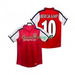 Arsenal fußball trikot BERGKAMP 10 2001 2002 Herren Heim Retro Kurzarm