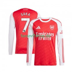 Arsenal fußball trikot Bukayo Saka 7 Herren Heim 2025-2026 Langarm