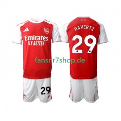 Arsenal fußball trikot Kai Havertz 29 Kinder Heim 2025-2026 Kurzarm