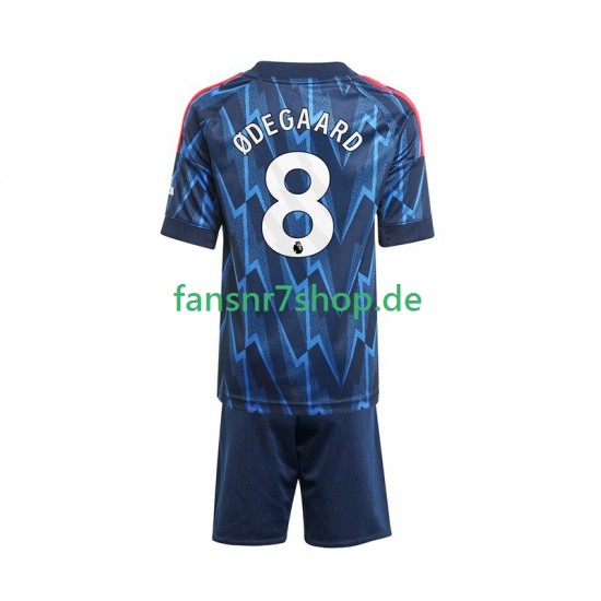 Arsenal fußball trikot Martin Odegaard 8 Kinder Auswärts 2025-2026 Kurzarm