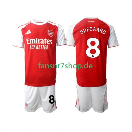 Arsenal fußball trikot Martin Odegaard 8 Kinder Heim 2025-2026 Kurzarm