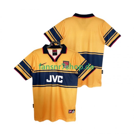 Arsenal fußball trikot 1997 Herren Auswärts Retro 1999 Kurzarm