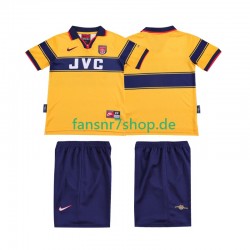 Arsenal fußball trikot 1997 Kinder Auswärts Retro 1999 Kurzarm
