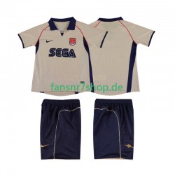 Arsenal fußball trikot 2001 2002 Kinder Auswärts Retro Kurzarm