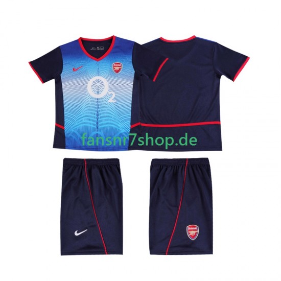 Arsenal fußball trikot 2002 Kinder Auswärts Retro 2004 Kurzarm