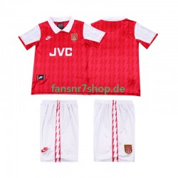 Arsenal fußball trikot 1996 Kinder Heim Retro 1994 Kurzarm