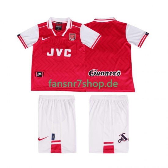 Arsenal fußball trikot 1996 1997 Kinder Heim Retro Kurzarm