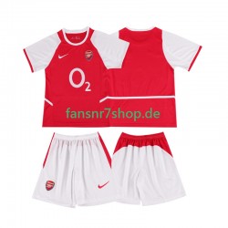 Arsenal fußball trikot 2002 2003 Kinder Heim Retro Kurzarm