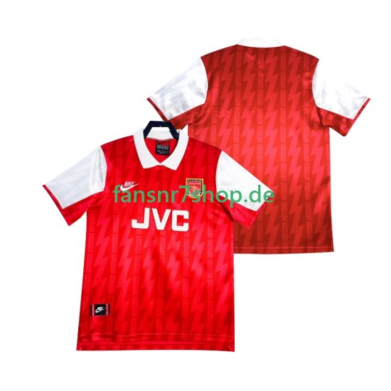 Arsenal fußball trikot 1993 Herren Heim Retro 1994 Kurzarm