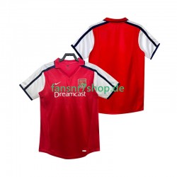 Arsenal fußball trikot 2001 2002 Herren Heim Retro Kurzarm