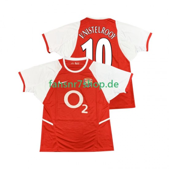 Arsenal fußball trikot Ruud van Nistelrooy 10 2002 2003 Herren Heim Retro Kurzarm Arsenal fußball trikot Ruud van Nistelrooy 10 2002 2003 Herren Heim Retro Kurzarm