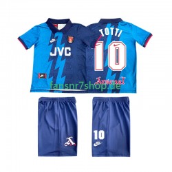 Arsenal fußball trikot TOTTI 10 1995 1996 Kinder Auswärts Retro Kurzarm
