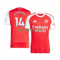 Arsenal fußball trikot Viktor Gyokeres 14 Herren Heim 2025-2026 Kurzarm