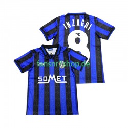 Atalanta Bergamo fußball trikot INZAGHI 8 1996 1997 Herren Heim Kurzarm Atalanta Bergamo fußball trikot INZAGHI 8 1996 1997 Herren Heim Kurzarm