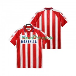 Atlético Madrid fußball trikot 1995 Herren Heim Retro 1994 Kurzarm
